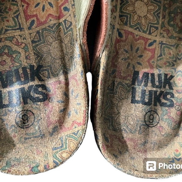 MUK LUKS Women's Shayna Terra Turf Sandals-Camellia Size 9 - Picture 7 of 7